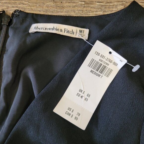 NWT ABERCROMBIE & FITCH | Long Sleeve Dress | Sz. M Tall - Picture 5 of 7
